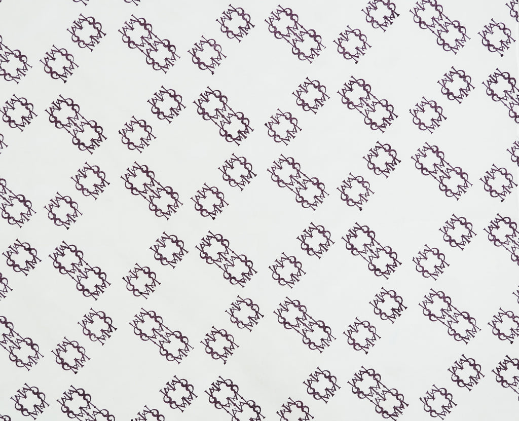 Malang Monogram Habutai Scarf