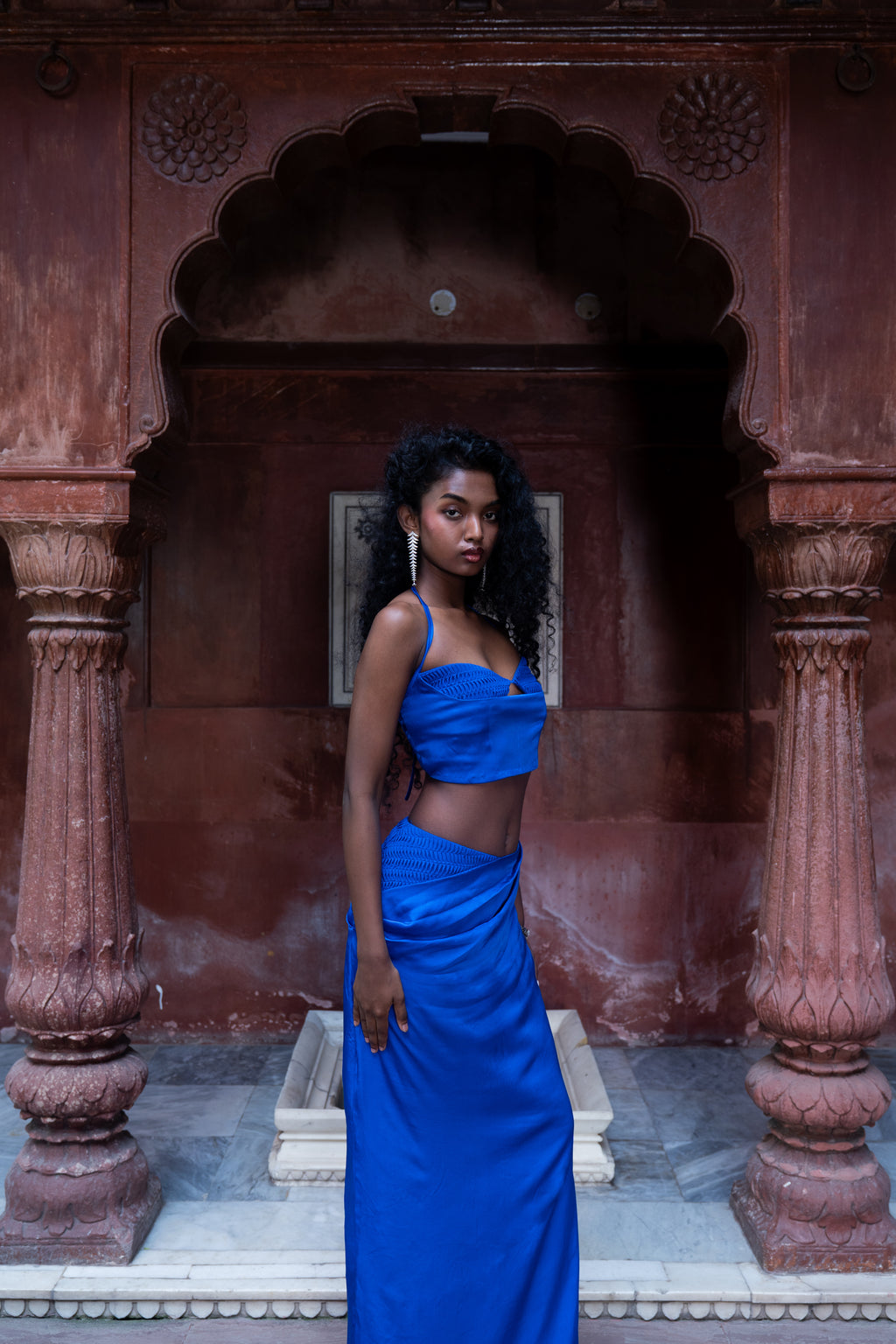 Lapis Drape Set