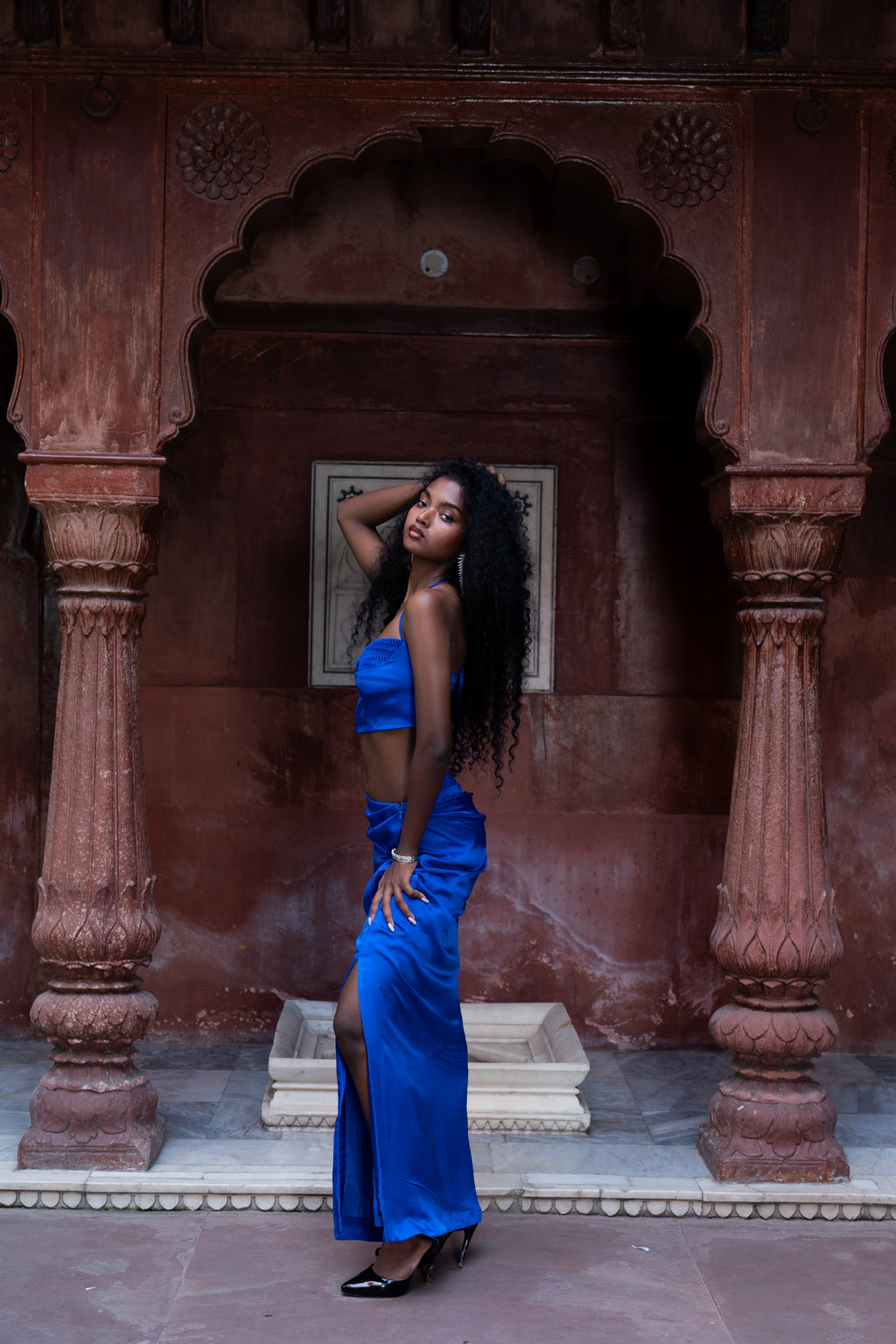 Lapis Drape Set