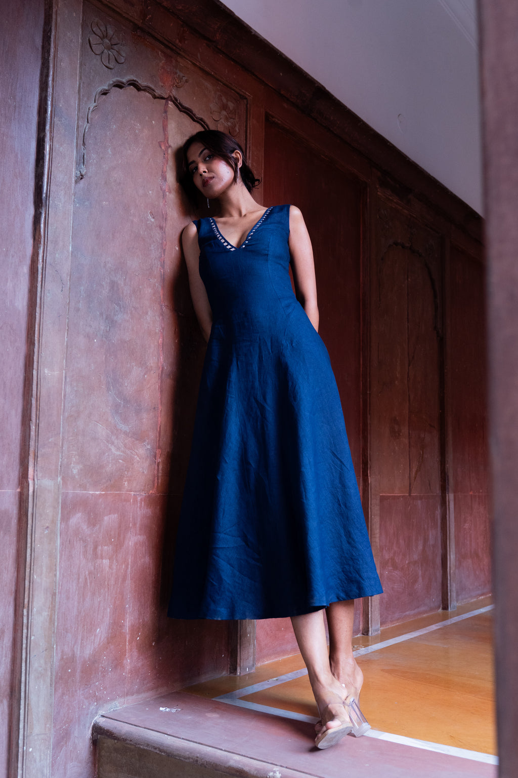 Midnight Flare Dress