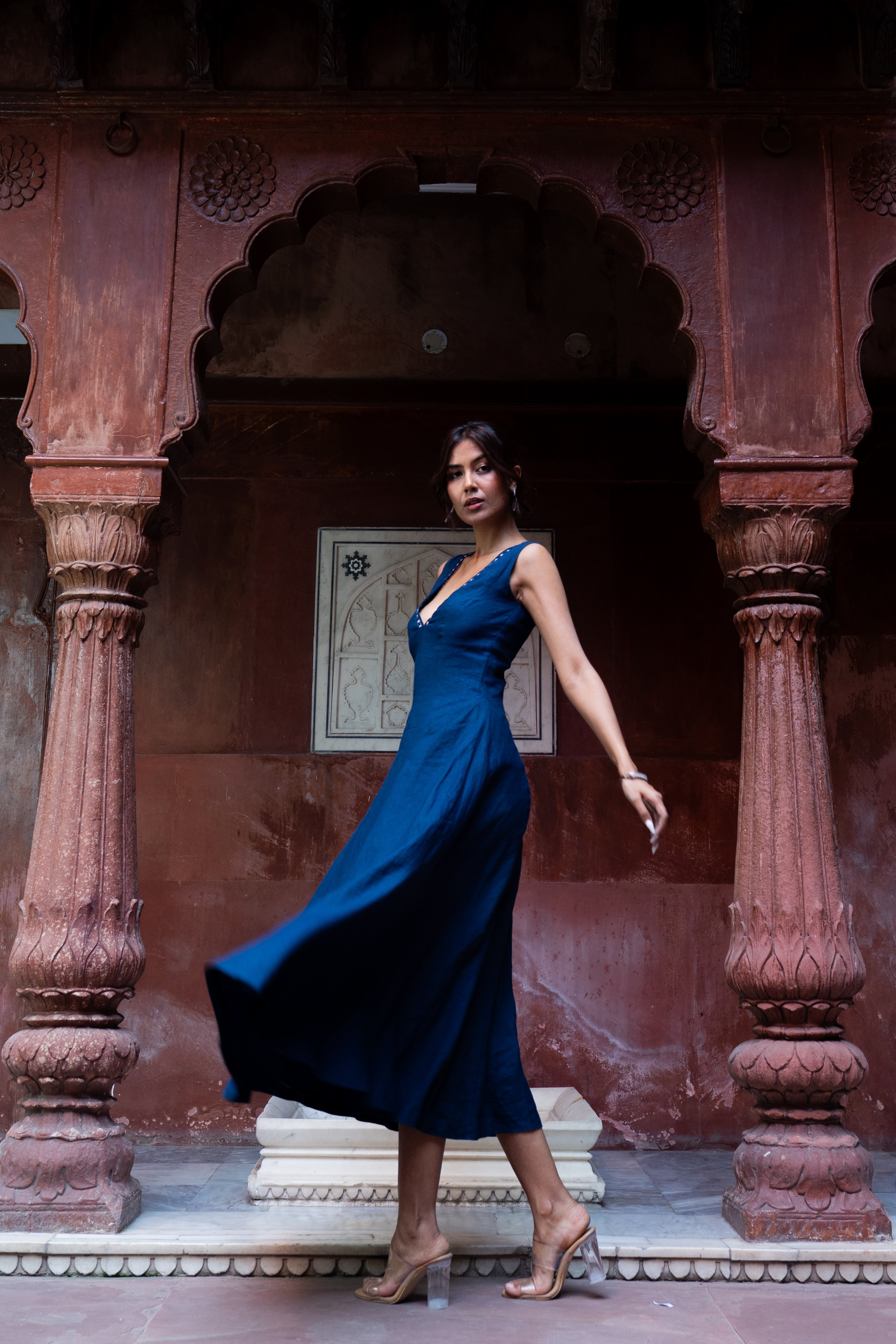 Midnight Flare Dress