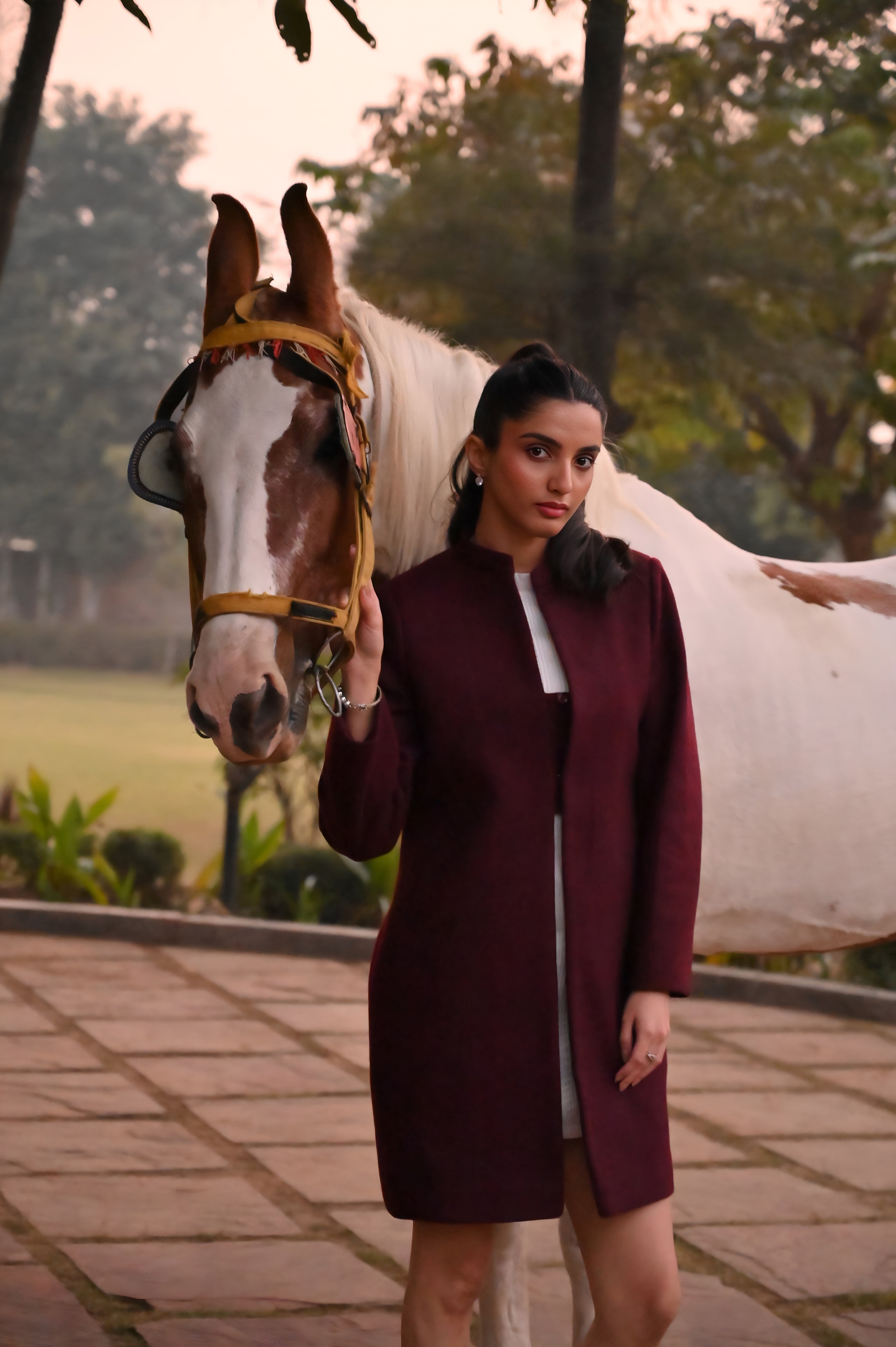 Twilight Wine Day Coat