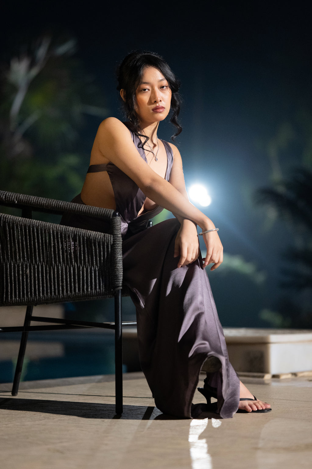 midnight ash set luxury womenswear malang studios