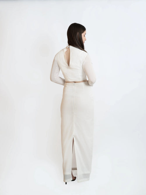 Ivory Cut-Out Top