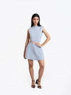 Sky Blue Sleeveless Top
