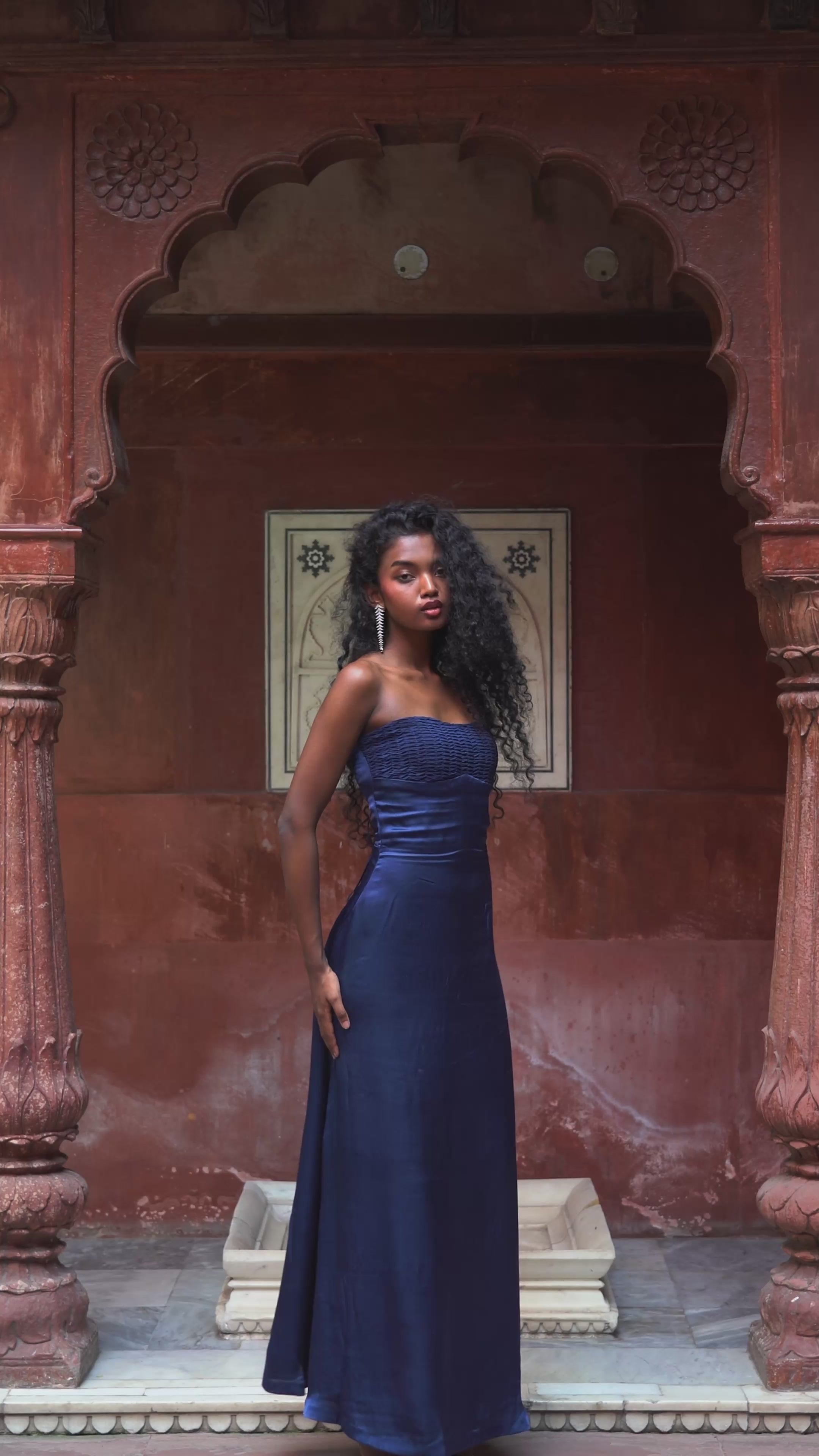 Midnight Drift Dress