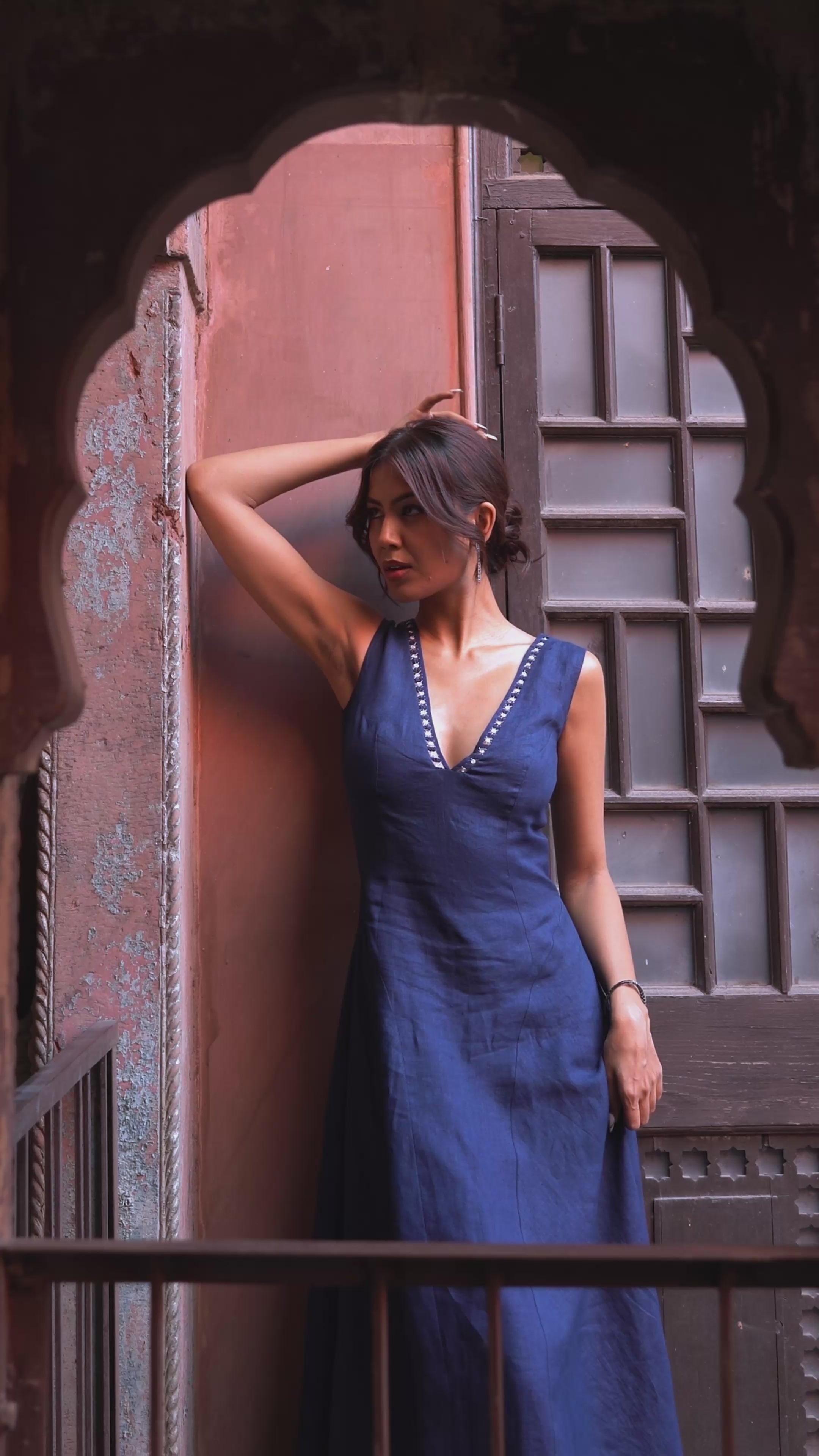 Midnight Flare Dress