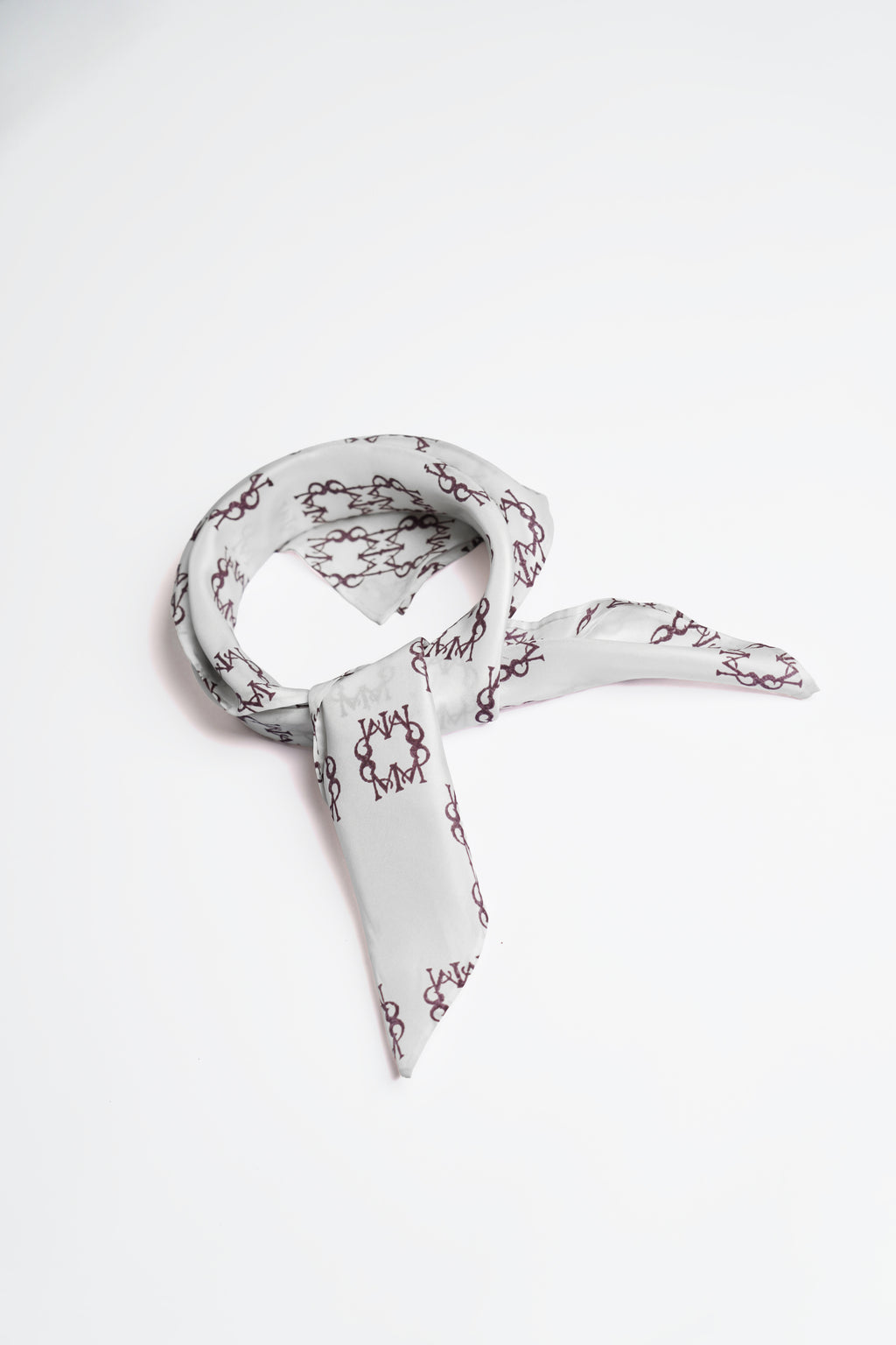 Malang Monogram Habutai Scarf